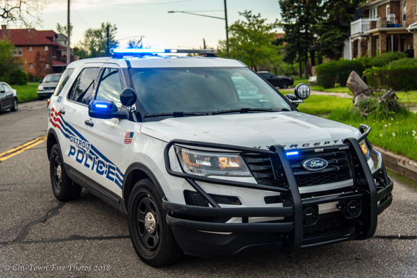 Detroit police Ford Explorer