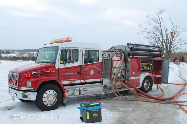 Township Of Wellesley fire engine Freightliner