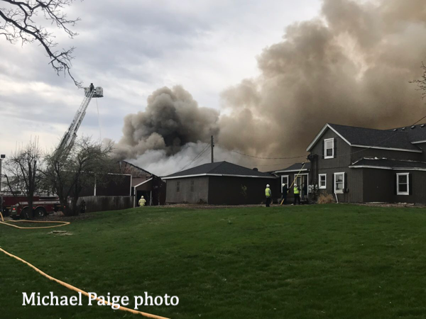 Box Alarm Fire Near Elgin, Il – April 24, 2019 