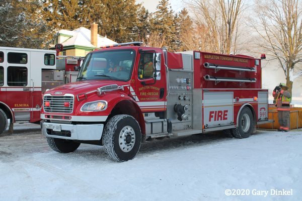 Freightiner fire truck in Canada