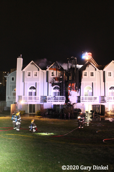 Kitchener Firefighters at work