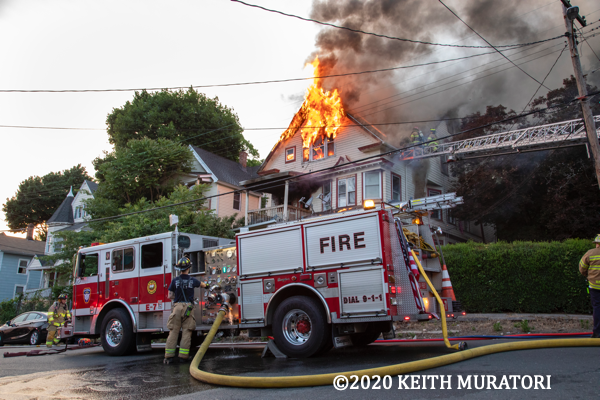 house fire in Waterbury CT 6/20/20