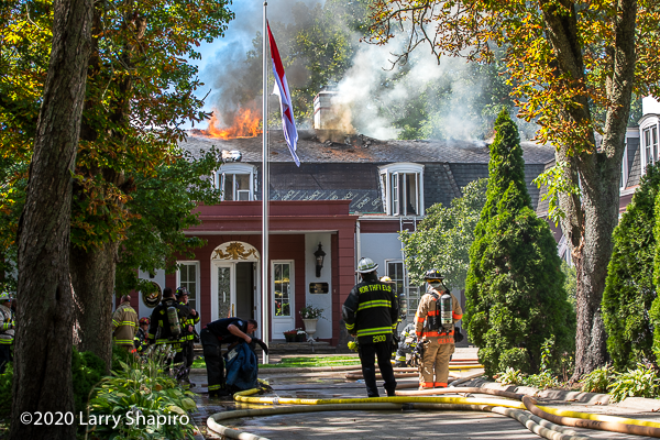 Fire at the Indonesian Consulate General’s residence in Winnetka