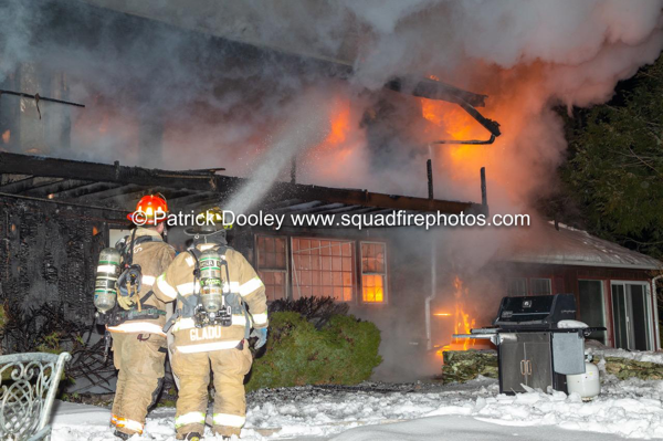 2-Alarm house fire in Somers CT