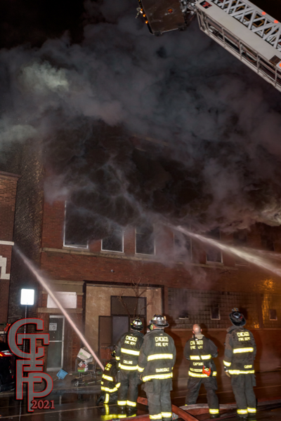2-11 Alarm fire in Chicago