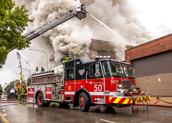#firescenes.net; #CFD; #ChicagoFireDepartment; #EricHaak; #2-11Alarmfire; #FireTruck; #EONEStrength; #E-ONE;