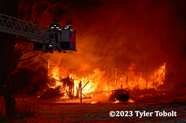 #firescenes.net; #FireTruck; #TylerTobolt; #NundaRuralFPD; #housefire; Flames;
