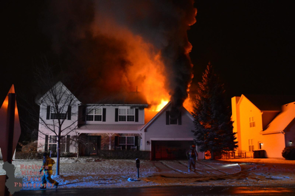 #firescenes.net; #TylerTobolt; #flames; #CrystalLakeFRD; #smoke; #housefire; 