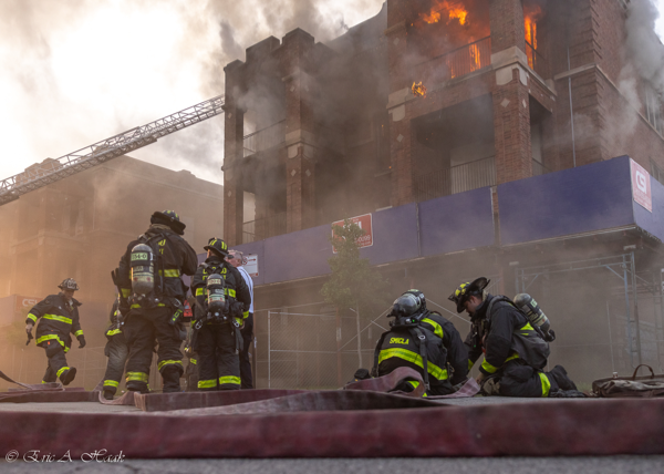 #chicagoareafire.com; #ChicagoFD; #fire; #2-11; #EricHaak; #smoke; #flames; #firefighters;