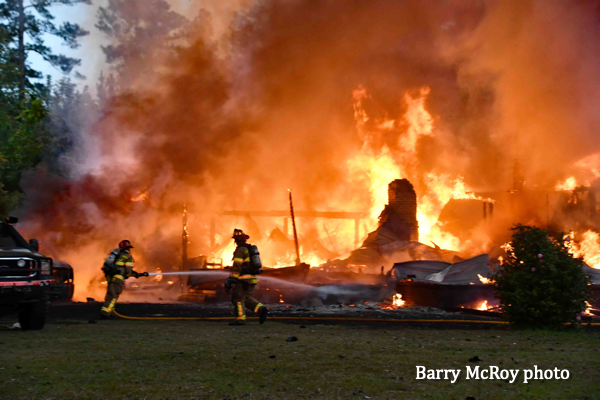 #firescenes.net; #BarryMcRoy; #CCFD; #ColletonCountyFireRescue; #housefire; #flames; #firefighters; 