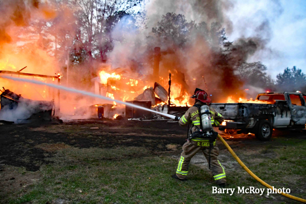 #firescenes.net; #BarryMcRoy; #CCFD; #ColletonCountyFireRescue; #housefire; #flames; #firefighter;