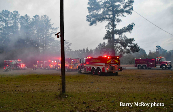 #firescenes.net; #BarryMcRoy; #CCFD; #ColletonCountyFireRescue; #housefire; #FireTruck;