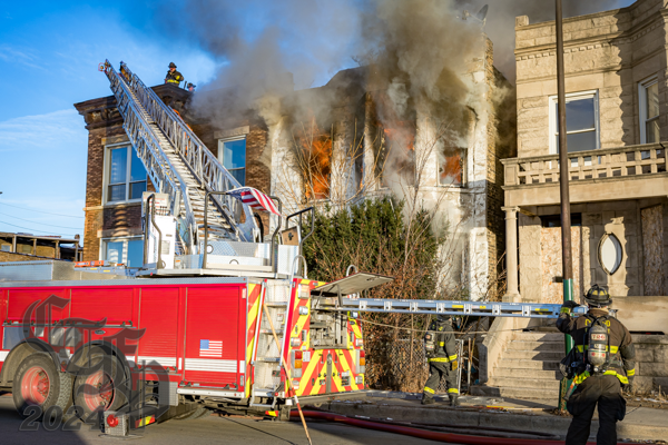 #chicagoareafire.com; #Chi-TownFirePhotos; #ChicagoFD; #firescene; #Flames; #FireTruck; #EONE; ;