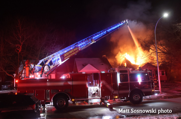 #firescenes.net; #housefire; #flames; #MattSosnowski; #HarperWoods; #fire; #firefighters; #FireTruck; #EONE;